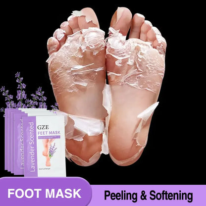 Masque exfoliant pied